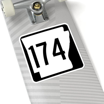 Arkansas 174 1970 (Arkansas) (Road Sign) STICKER Vinyl Kiss-Cut Decal - The Sticker Space