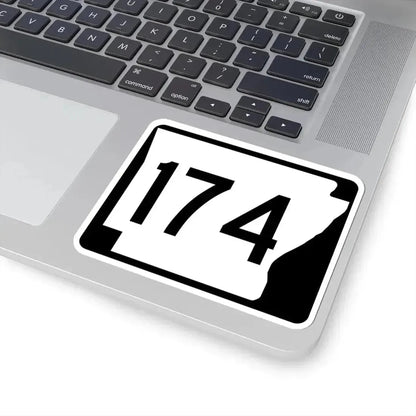 Arkansas 174 (Arkansas) (Road Sign) STICKER Vinyl Kiss-Cut Decal - The Sticker Space