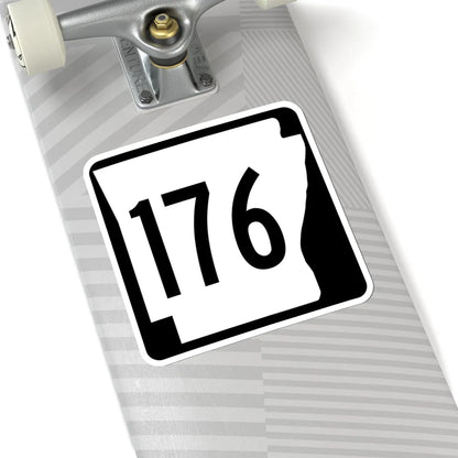 Arkansas 176 1970 (Arkansas) (Road Sign) STICKER Vinyl Kiss-Cut Decal - The Sticker Space