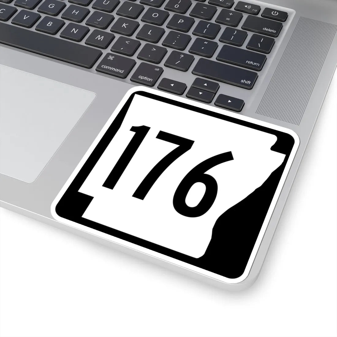 Arkansas 176 1970 (Arkansas) (Road Sign) STICKER Vinyl Kiss-Cut Decal - The Sticker Space