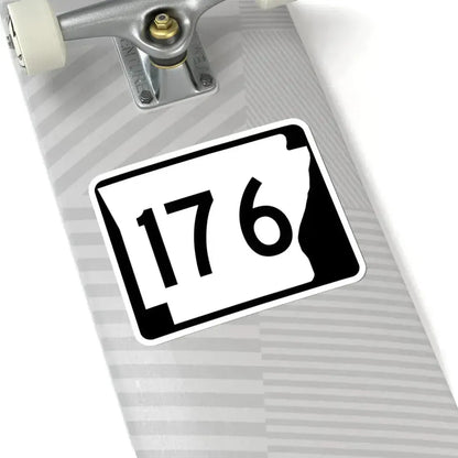 Arkansas 176 (Arkansas) (Road Sign) STICKER Vinyl Kiss-Cut Decal - The Sticker Space