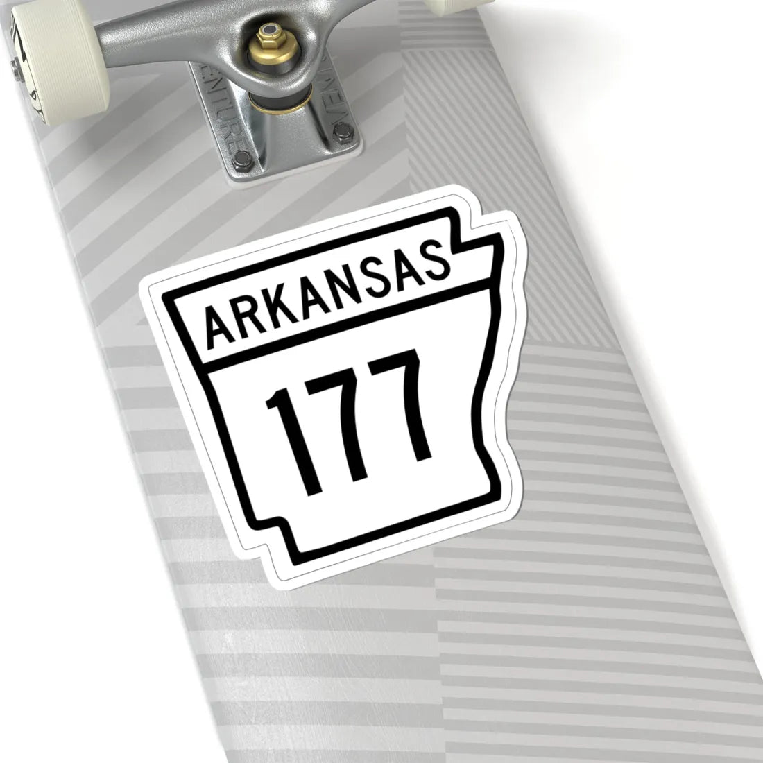 Arkansas 177 1948 (Arkansas) (Road Sign) STICKER Vinyl Kiss-Cut Decal - The Sticker Space