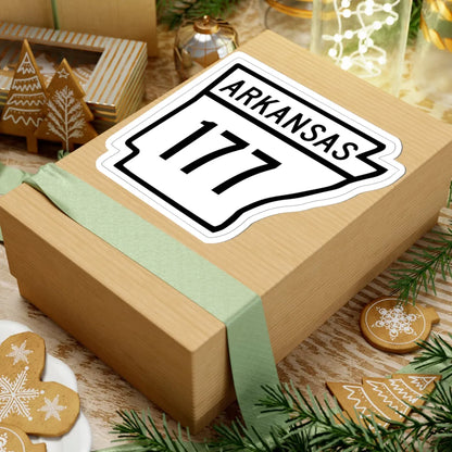 Arkansas 177 1948 (Arkansas) (Road Sign) STICKER Vinyl Kiss-Cut Decal - The Sticker Space