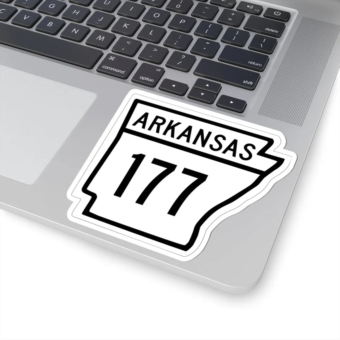 Arkansas 177 1948 (Arkansas) (Road Sign) STICKER Vinyl Kiss-Cut Decal - The Sticker Space