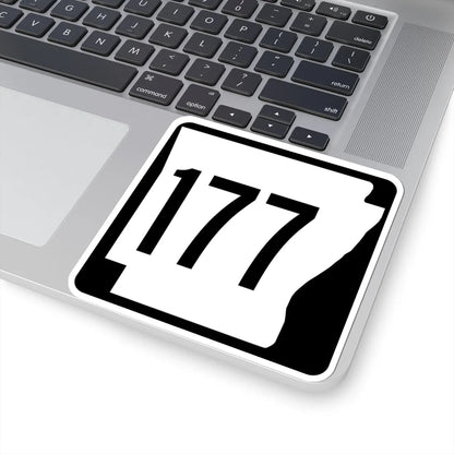 Arkansas 177 1970 (Arkansas) (Road Sign) STICKER Vinyl Kiss-Cut Decal - The Sticker Space