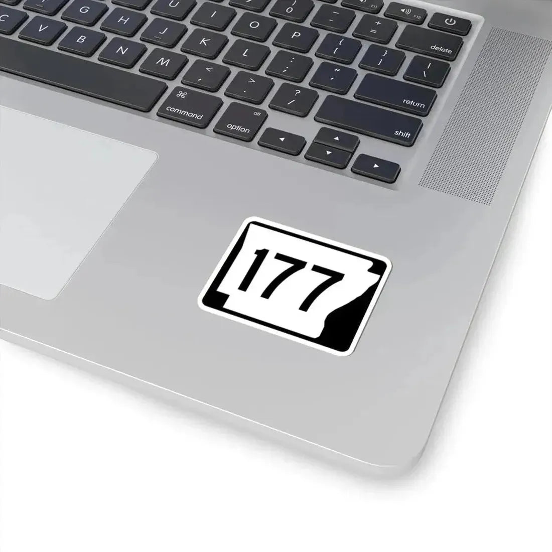 Arkansas 177 (Arkansas) (Road Sign) STICKER Vinyl Kiss-Cut Decal - The Sticker Space
