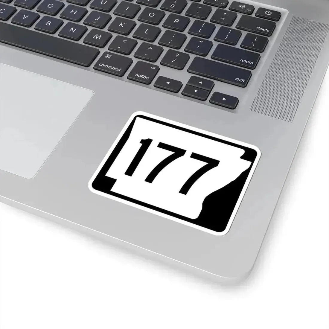 Arkansas 177 (Arkansas) (Road Sign) STICKER Vinyl Kiss-Cut Decal - The Sticker Space