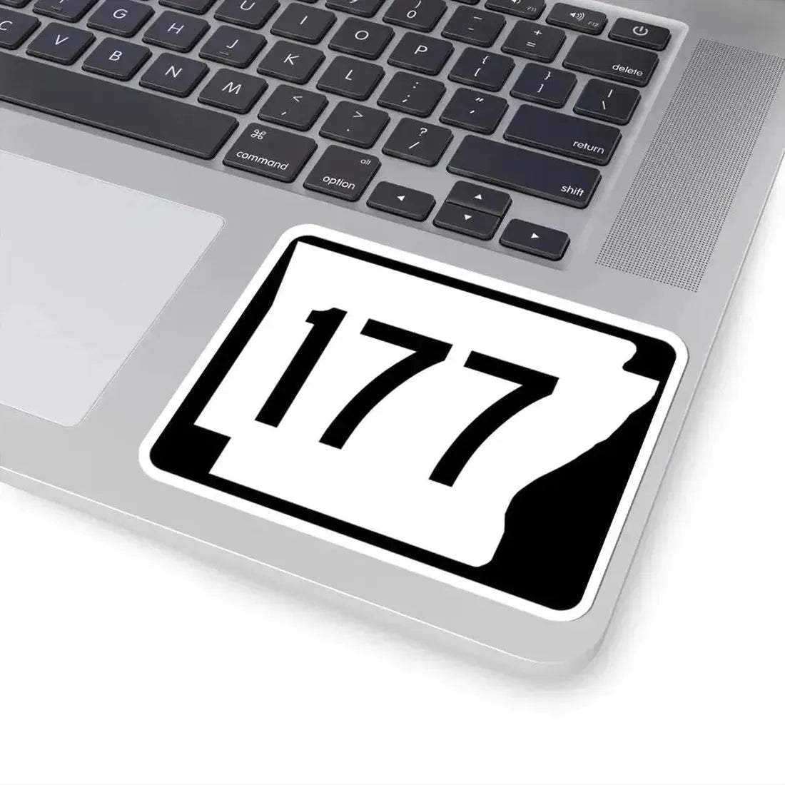 Arkansas 177 (Arkansas) (Road Sign) STICKER Vinyl Kiss-Cut Decal - The Sticker Space