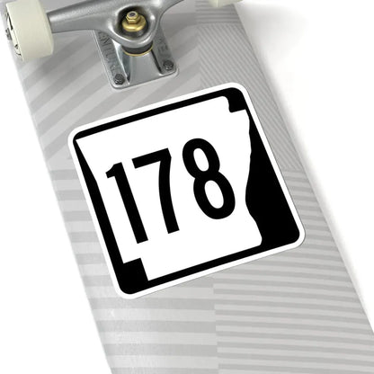 Arkansas 178 1970 (Arkansas) (Road Sign) STICKER Vinyl Kiss-Cut Decal - The Sticker Space