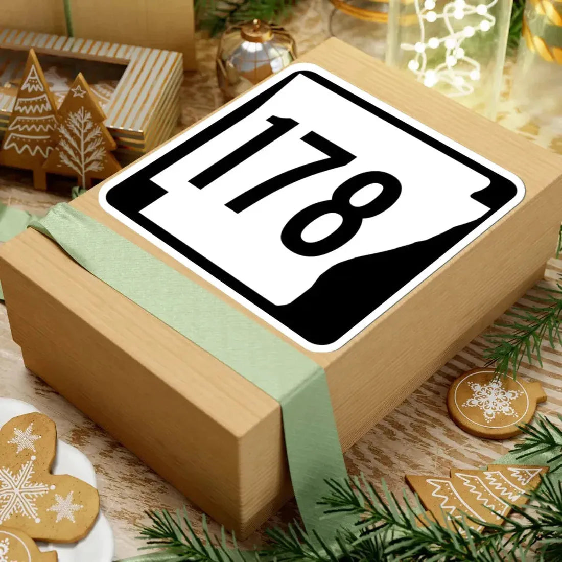 Arkansas 178 1970 (Arkansas) (Road Sign) STICKER Vinyl Kiss-Cut Decal - The Sticker Space