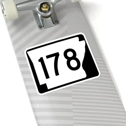 Arkansas 178 (Arkansas) (Road Sign) STICKER Vinyl Kiss-Cut Decal - The Sticker Space