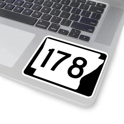Arkansas 178 (Arkansas) (Road Sign) STICKER Vinyl Kiss-Cut Decal - The Sticker Space