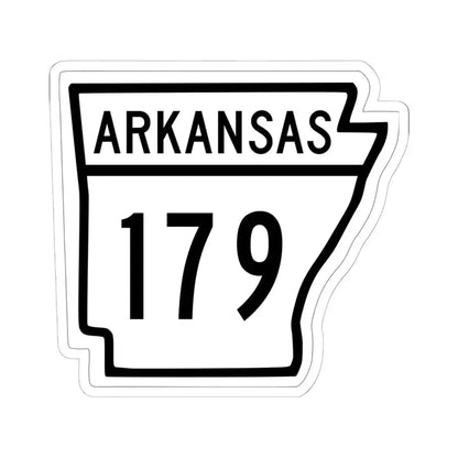 Arkansas 179 1948 (Arkansas) (Road Sign) STICKER Vinyl Kiss-Cut Decal 6 Inch White - The Sticker Space