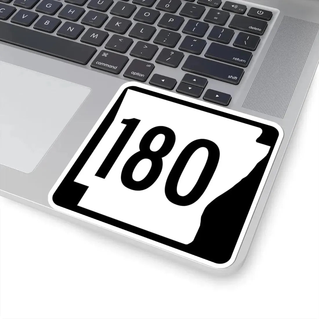 Arkansas 180 1970 (Arkansas) (Road Sign) STICKER Vinyl Kiss-Cut Decal - The Sticker Space