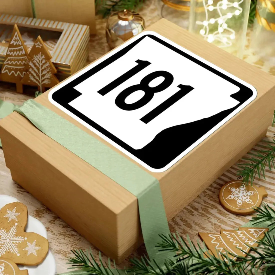 Arkansas 181 1970 (Arkansas) (Road Sign) STICKER Vinyl Kiss-Cut Decal - The Sticker Space