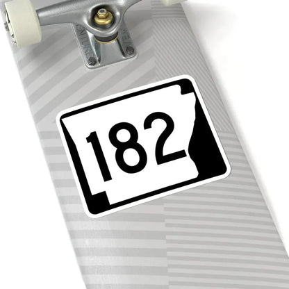 Arkansas 182 (Arkansas) (Road Sign) STICKER Vinyl Kiss-Cut Decal - The Sticker Space