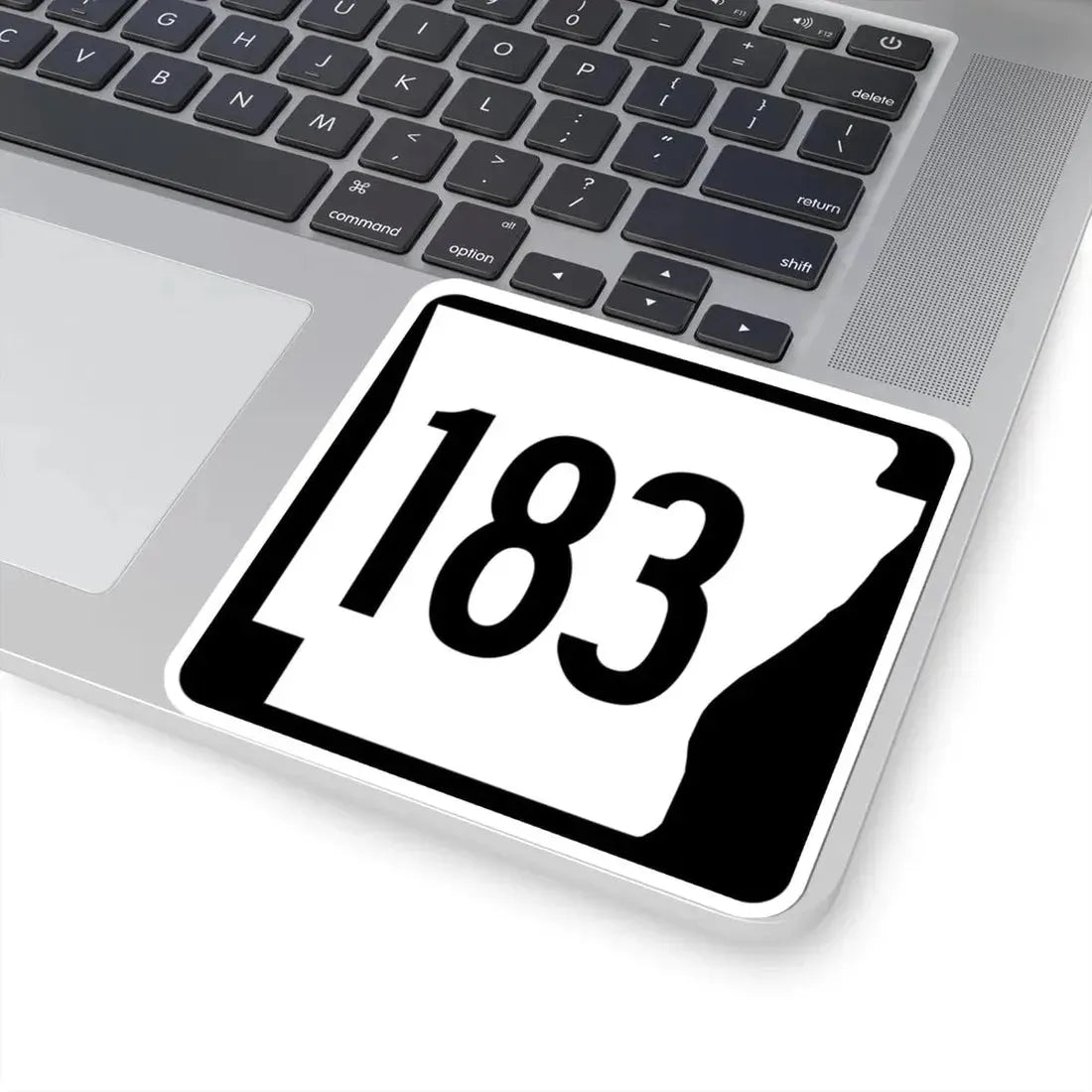 Arkansas 183 1970 (Arkansas) (Road Sign) STICKER Vinyl Kiss-Cut Decal - The Sticker Space