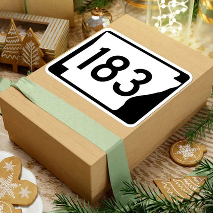 Arkansas 183 (Arkansas) (Road Sign) STICKER Vinyl Kiss-Cut Decal - The Sticker Space