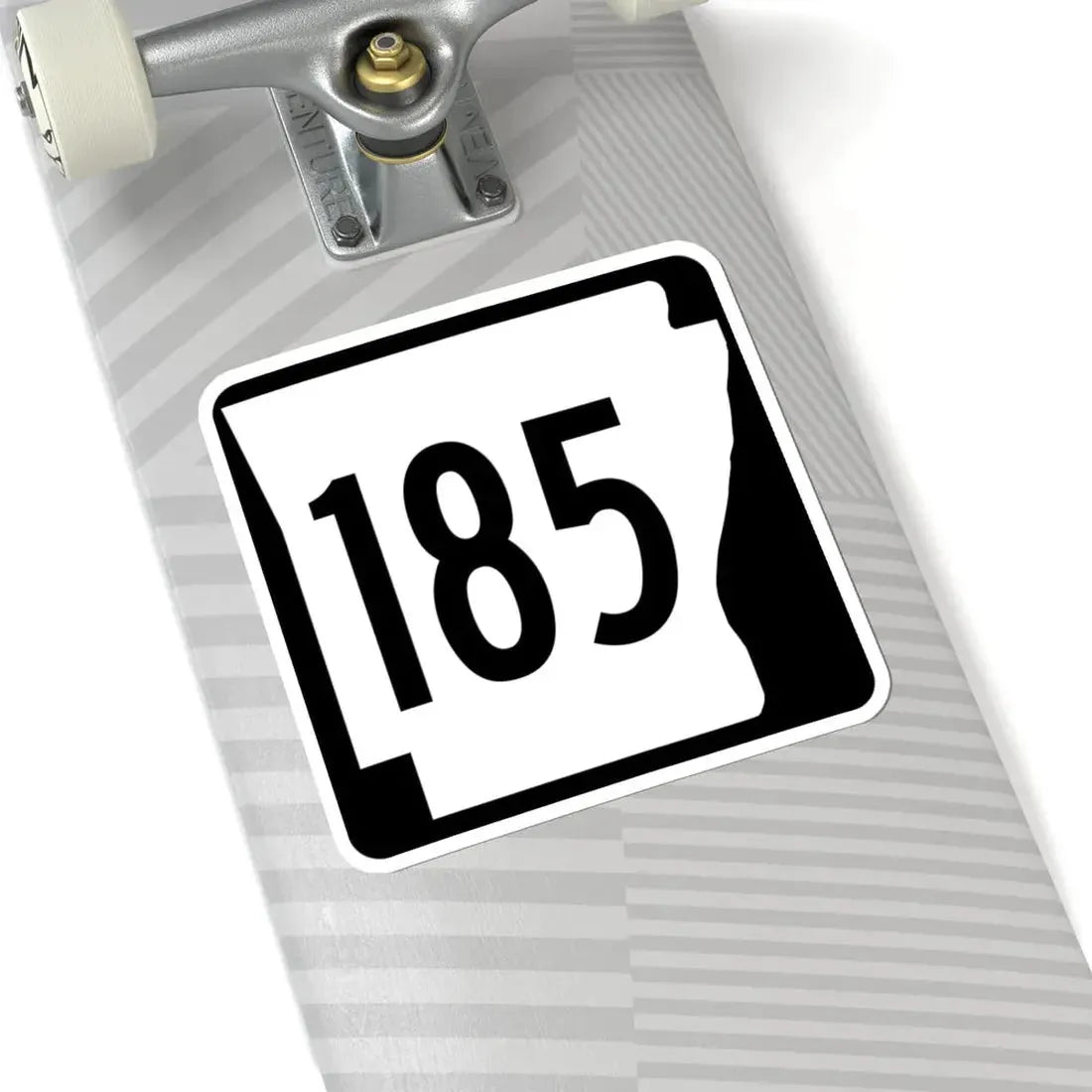 Arkansas 185 1970 (Arkansas) (Road Sign) STICKER Vinyl Kiss-Cut Decal - The Sticker Space