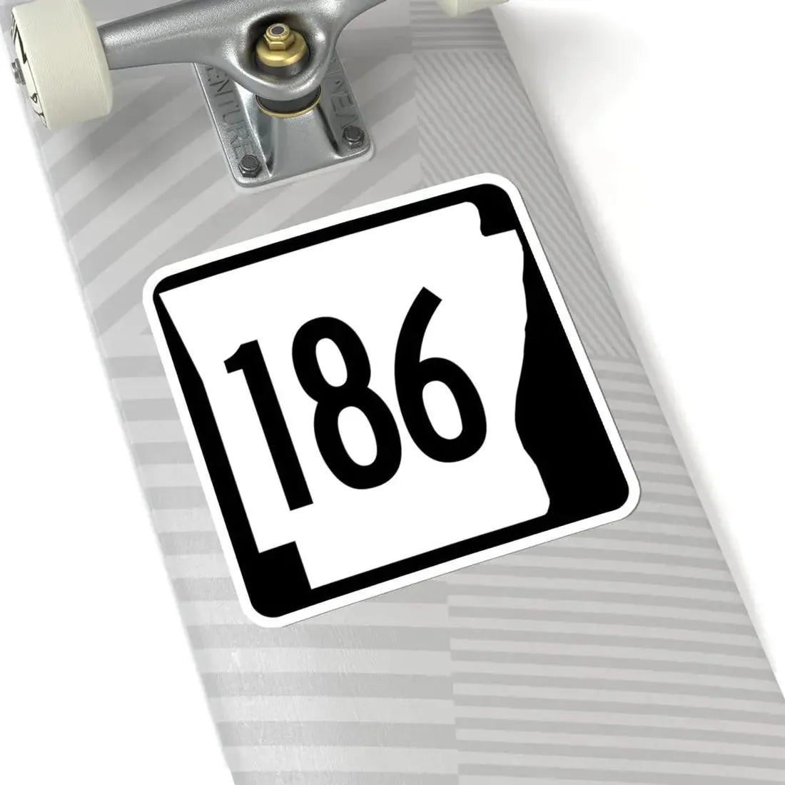 Arkansas 186 1970 (Arkansas) (Road Sign) STICKER Vinyl Kiss-Cut Decal - The Sticker Space