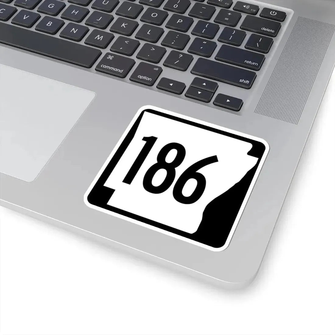 Arkansas 186 1970 (Arkansas) (Road Sign) STICKER Vinyl Kiss-Cut Decal - The Sticker Space