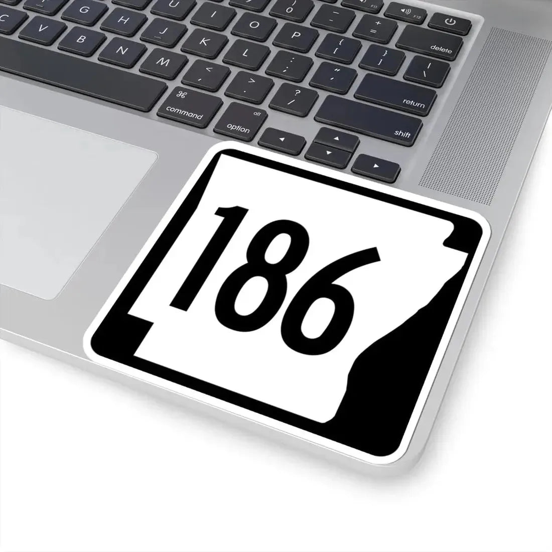 Arkansas 186 1970 (Arkansas) (Road Sign) STICKER Vinyl Kiss-Cut Decal - The Sticker Space