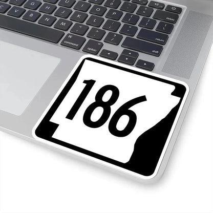 Arkansas 186 1970 (Arkansas) (Road Sign) STICKER Vinyl Kiss-Cut Decal - The Sticker Space