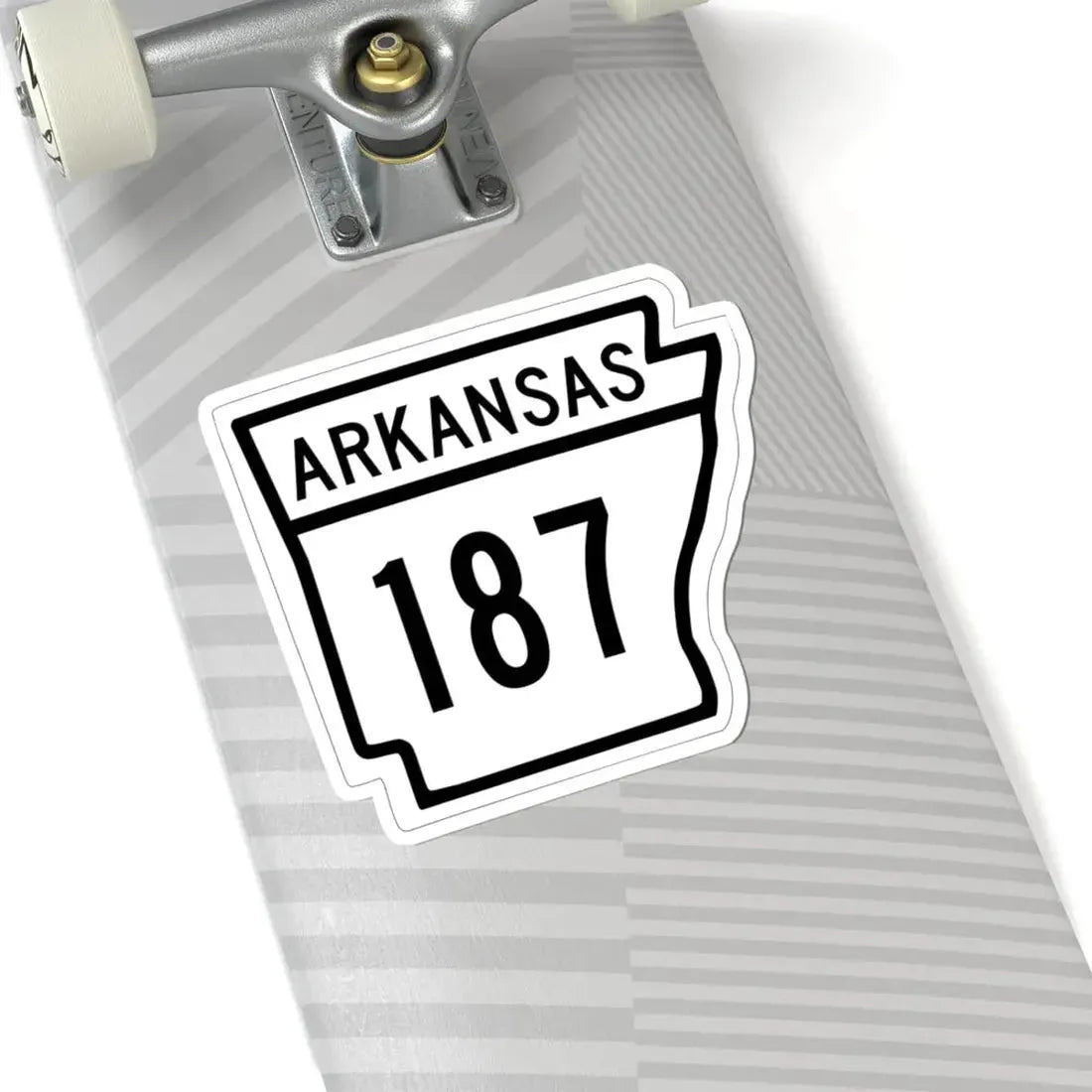Arkansas 187 1948 (Arkansas) (Road Sign) STICKER Vinyl Kiss-Cut Decal - The Sticker Space