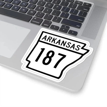 Arkansas 187 1948 (Arkansas) (Road Sign) STICKER Vinyl Kiss-Cut Decal - The Sticker Space