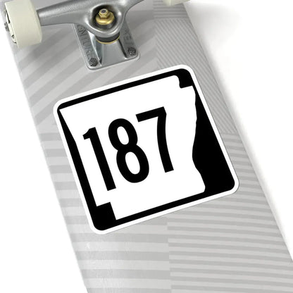 Arkansas 187 1970 (Arkansas) (Road Sign) STICKER Vinyl Kiss-Cut Decal - The Sticker Space