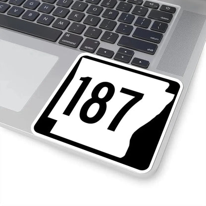 Arkansas 187 1970 (Arkansas) (Road Sign) STICKER Vinyl Kiss-Cut Decal - The Sticker Space