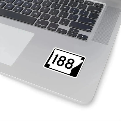 Arkansas 188 (Arkansas) (Road Sign) STICKER Vinyl Kiss-Cut Decal - The Sticker Space