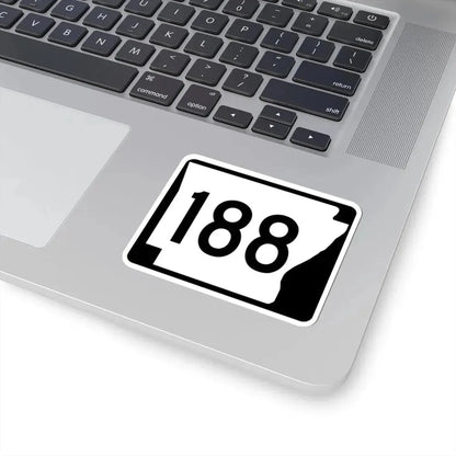 Arkansas 188 (Arkansas) (Road Sign) STICKER Vinyl Kiss-Cut Decal - The Sticker Space