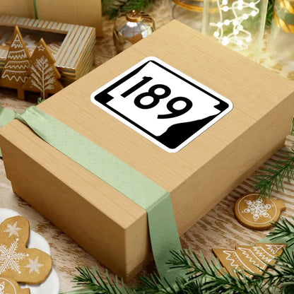 Arkansas 189 (Arkansas) (Road Sign) STICKER Vinyl Kiss-Cut Decal - The Sticker Space