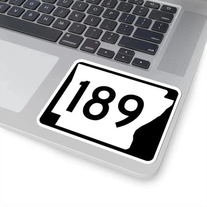 Arkansas 189 (Arkansas) (Road Sign) STICKER Vinyl Kiss-Cut Decal - The Sticker Space