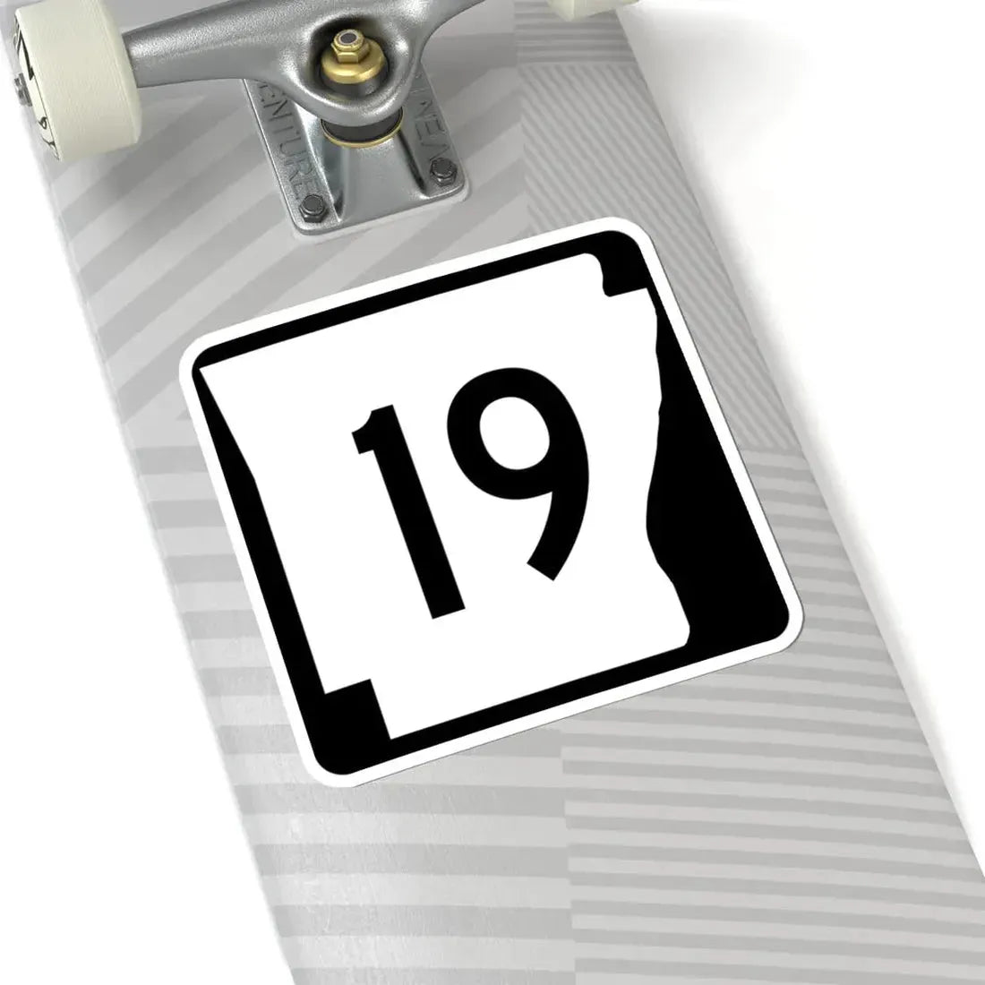 Arkansas 19 (Arkansas) (Road Sign) STICKER Vinyl Kiss-Cut Decal - The Sticker Space