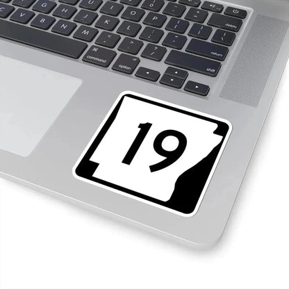 Arkansas 19 (Arkansas) (Road Sign) STICKER Vinyl Kiss-Cut Decal - The Sticker Space
