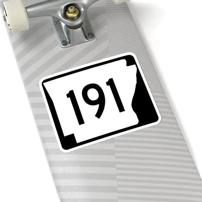 Arkansas 191 (Arkansas) (Road Sign) STICKER Vinyl Kiss-Cut Decal - The Sticker Space