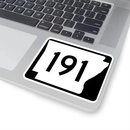 Arkansas 191 (Arkansas) (Road Sign) STICKER Vinyl Kiss-Cut Decal - The Sticker Space