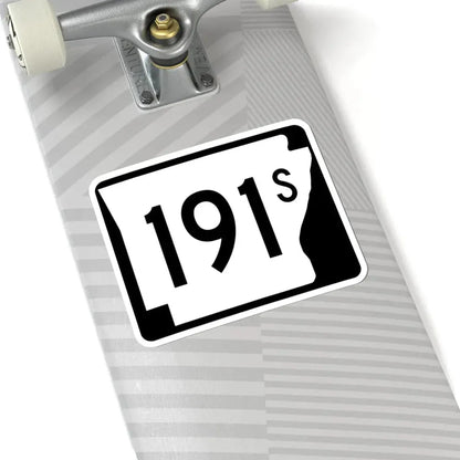 Arkansas 191S (Arkansas) (Road Sign) STICKER Vinyl Kiss-Cut Decal - The Sticker Space