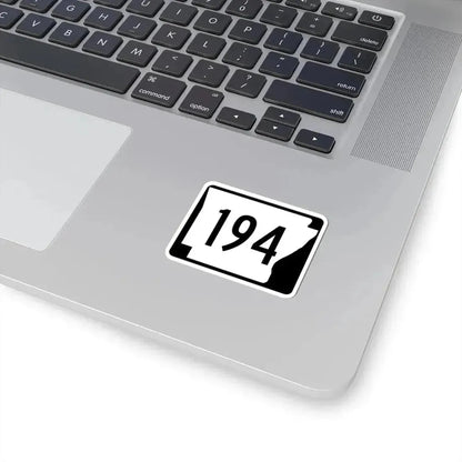 Arkansas 194 (Arkansas) (Road Sign) STICKER Vinyl Kiss-Cut Decal - The Sticker Space
