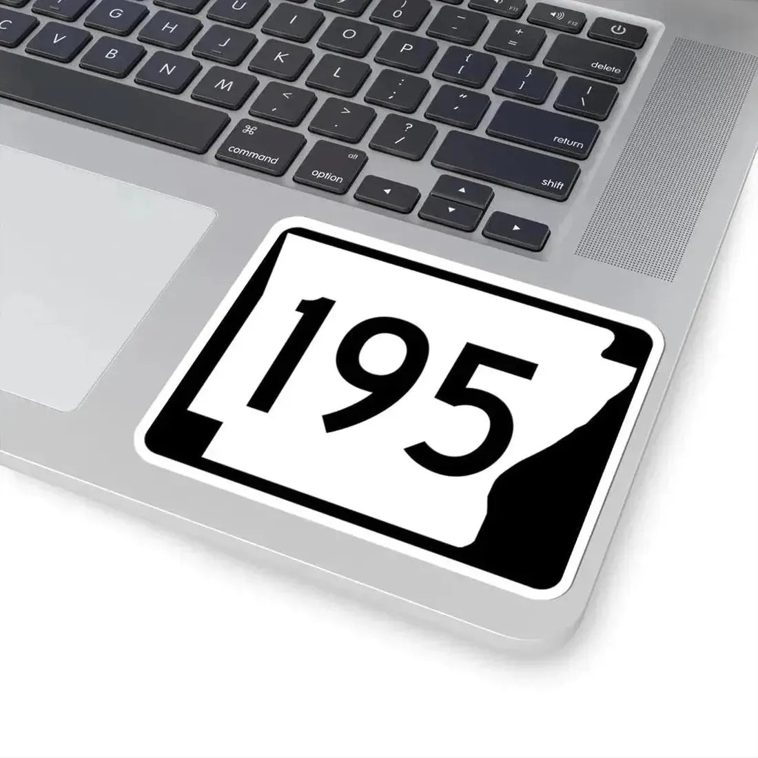 Arkansas 195 (Arkansas) (Road Sign) STICKER Vinyl Kiss-Cut Decal - The Sticker Space