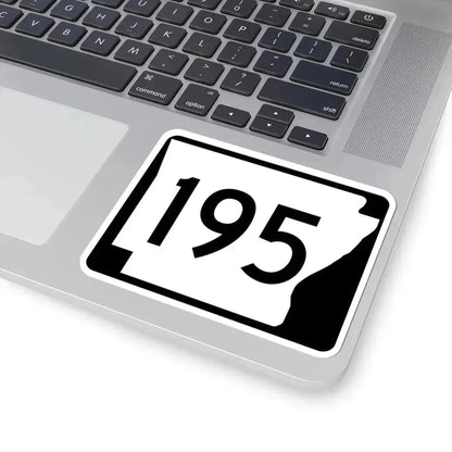 Arkansas 195 (Arkansas) (Road Sign) STICKER Vinyl Kiss-Cut Decal - The Sticker Space