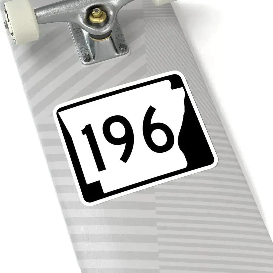 Arkansas 196 (Arkansas) (Road Sign) STICKER Vinyl Kiss-Cut Decal - The Sticker Space