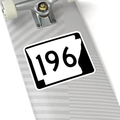 Arkansas 196 (Arkansas) (Road Sign) STICKER Vinyl Kiss-Cut Decal - The Sticker Space
