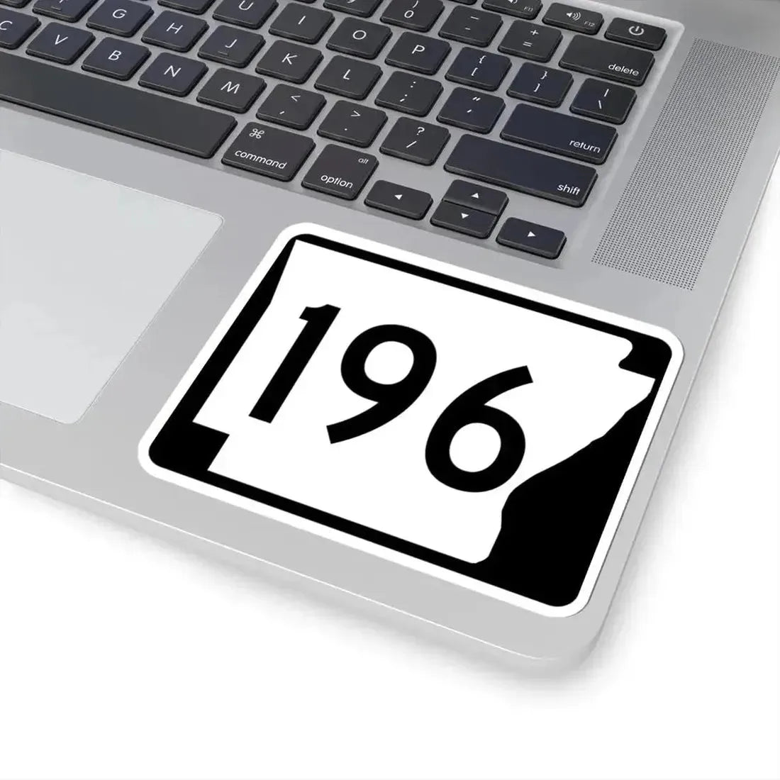 Arkansas 196 (Arkansas) (Road Sign) STICKER Vinyl Kiss-Cut Decal - The Sticker Space