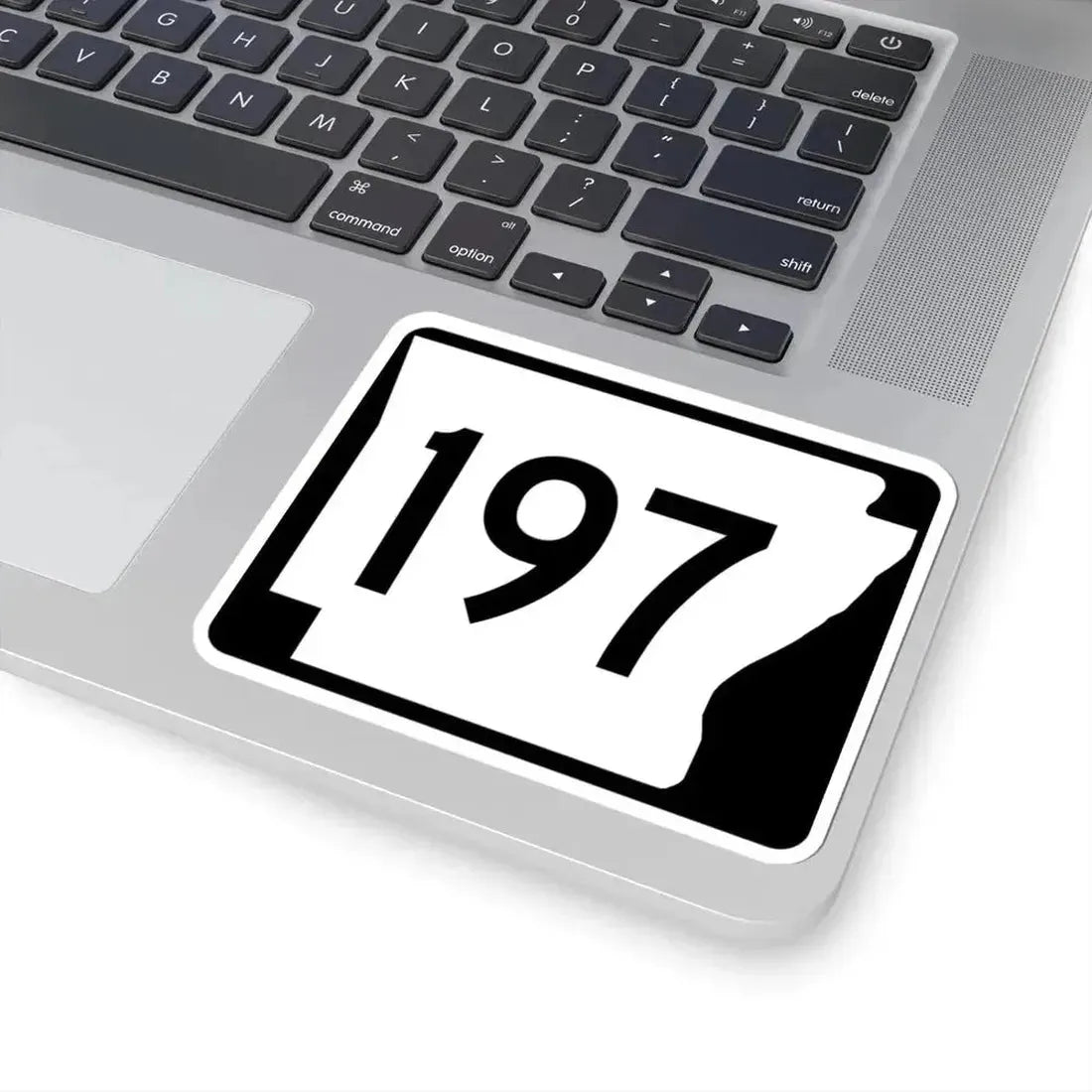 Arkansas 197 (Arkansas) (Road Sign) STICKER Vinyl Kiss-Cut Decal - The Sticker Space