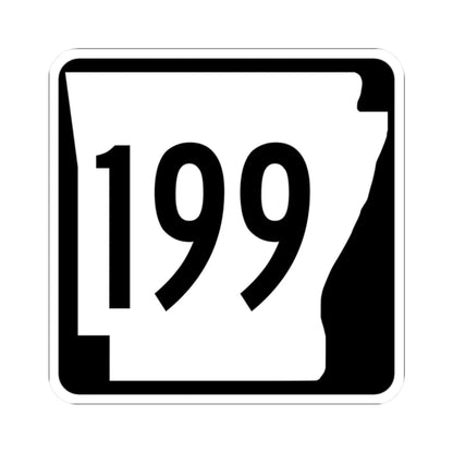 Arkansas 199 1970 (Arkansas) (Road Sign) STICKER Vinyl Kiss-Cut Decal 2 Inch White - The Sticker Space
