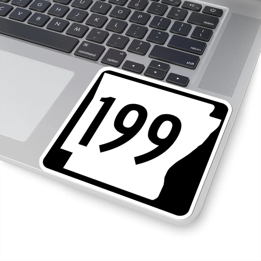 Arkansas 199 1970 (Arkansas) (Road Sign) STICKER Vinyl Kiss-Cut Decal - The Sticker Space