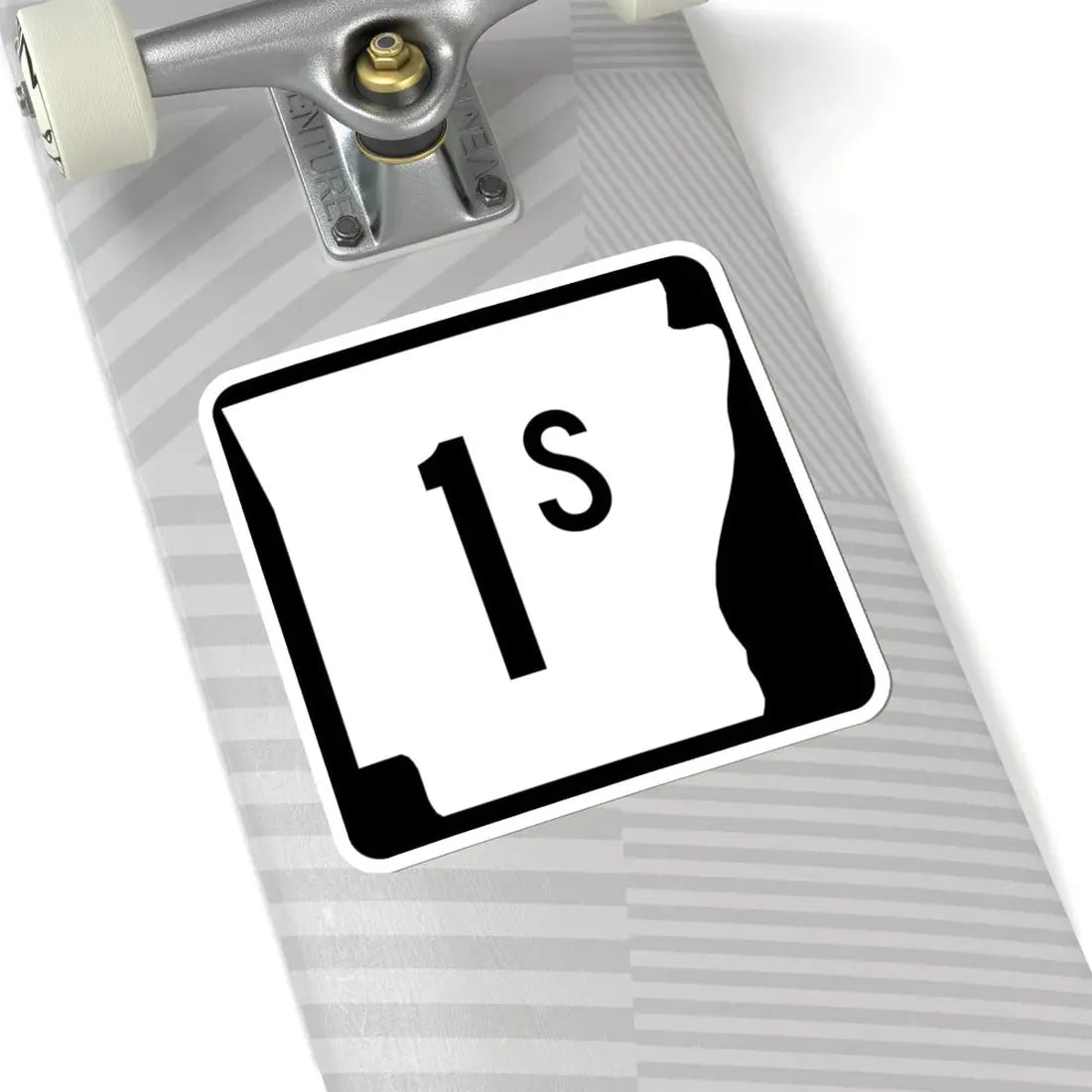 Arkansas 1S (Arkansas) (Road Sign) STICKER Vinyl Kiss-Cut Decal - The Sticker Space